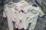 Three New Baby Girls Romper Sets
