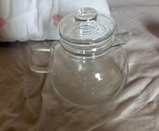 glass teapot