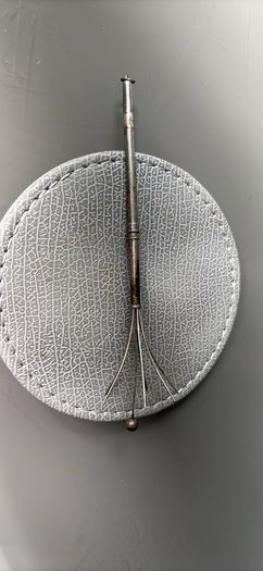 Cocktail stirrer/swizzle stick sterling silver