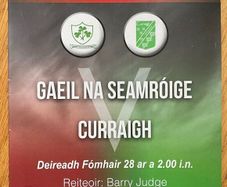 2018 Curry v Shamrock Gaels - GAA Sligo Intermediate Football Final Programme