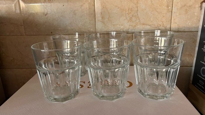water glasses