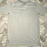 Puma Mens Golf Polo Neck Striped Tee Shirt Medium Slim Fit Grey/Black Image 2