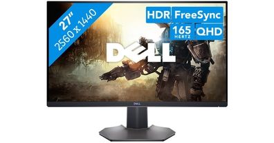 Brand-new Dell S2721DGFA 27 Inch QHD (2560x1440) Gaming Monitor, 165Hz, IPS, 1ms, AMD FreeSync Premium Pro, NVIDIA G-SYNC Compatible, HDR 400, DisplayPort, 2x HDMI, 5x USB 3.0