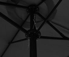 Outdoor Parasol with Aluminium Pole Anthracite
