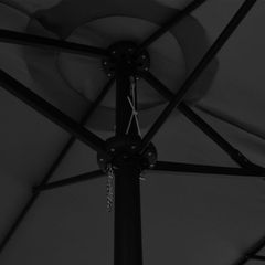 Outdoor Parasol with Aluminium Pole Anthracite