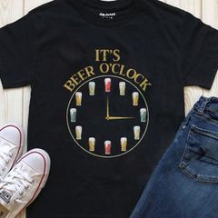I'ts beer o'clock t-shirt
