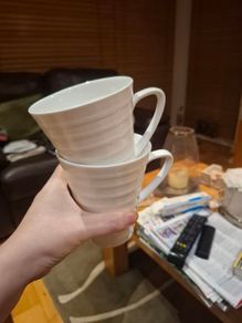 6 x Dunnes Stores Elegance mugs