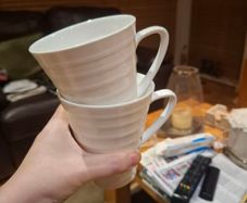 6 x Dunnes Stores Elegance mugs