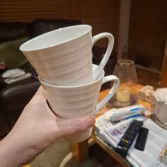 6 x Dunnes Stores Elegance mugs