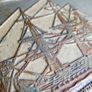 HMS Victory , Portsmouth , Vintage aluminum plate 10" x 6,5" Image 7