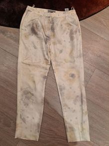 Mulberry Designer silk Trousers uk8