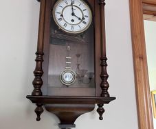 vintage wall clock Hermle Germany , not working