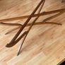 Stunning vintage antique brass folding coffee table Image 4