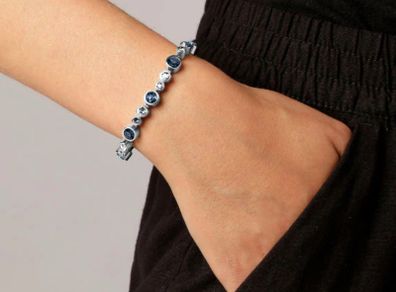 Dyrberg Kern Teresia bracelet blue crystal