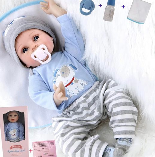 Ultra Realistic Baby Boy Reborn Dolls, Soft Silicone Vinyl Lifelike Handmade Reborn Ideal Xmas Gift LOTS OF DOLLS AVAILABLE, SEE PHOTOS FOR ALL OPTIONS (FREE POSTAGE)