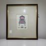 Pair of Vintage Framed Marina Romagnoli Chair Prints Image 2