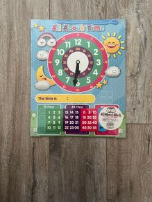All About Time Magnetic Wall Clock