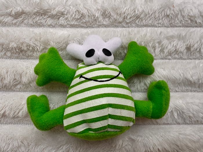 Vintage Rare Moose Smelly Bellys Spizza Spearmint Plush approx. 9.5 cm. Used Please see photos