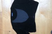 Black velour balero size 14 Jojo Maman Bebe