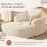 Softy Compressed Indoor Lounge Sofa Chair - Beige Image 3