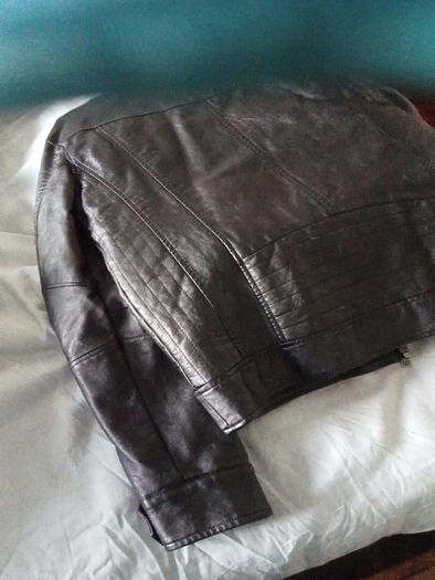 Mens large leather jacket