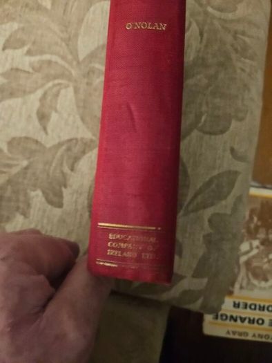 The New Era Grammer Of Modern Irish. By The Rev Gerald O' Nolan. Professor Of Irish  St Patrick's Maynooth.  First Edition 1934 Hardback With Dustjacket In Fair Condition.  See Photos For Same.