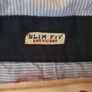 FLY GUY SHIRT Size Small Denim Look Blue Retro Slim Fit Image 10