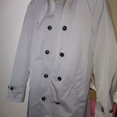 Zara Trench Coat Grey Detachable Lining