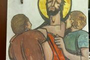 Stations of the Cross, made of plaster, v heavy, D18