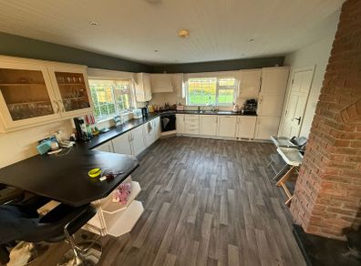 Large Kitchen and Utility
