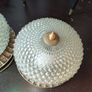 Two Vintage Mid Century Modern Celing lights Image 2