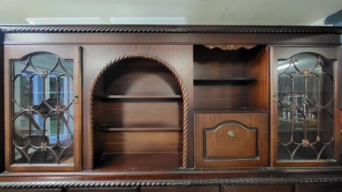 Vintage Mohagany Large Unit
