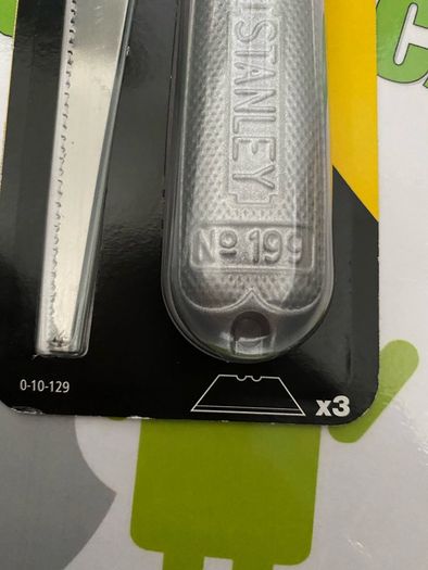 Stanley Classic 199 with wood and metal blades