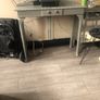 Console table grey 1 drawer Image 3