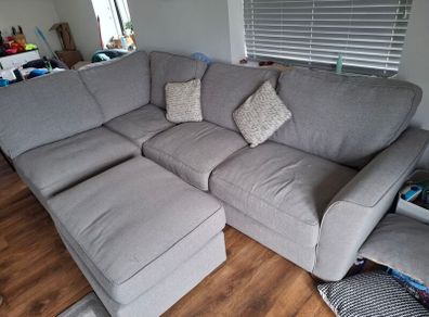 Fantasia L shaped couch