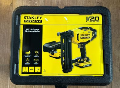 Stanley FatMax V20 18V 16-Gauge Cordless Finishing Nailer