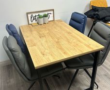 Matching chairs and table