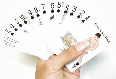 Couple card games travel games Poker for Couples Card Game - Date-Night Fun Games to Improve Relationships