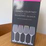 Lennon Courtney x Kilkenny Design Set of 4 Champagne Flutes. New in Box Image 5