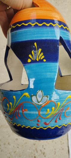 Mexican Ceramic Hanging Pots or Pot Pourri holder