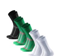 Danish Endurance,  5x Crew  Running Socks, UK 6-8 EU 39-42, Brand New