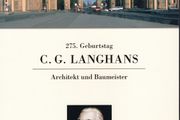 Germany. Deutsche Post sheet commemorating Birth anniversary of Carl Gotthard Langhans (1732-1808) Architect and Master Builder with details in German. Best know for Brandenburg Gate with stamps of his projects