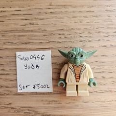 lego sw0446 yoda, set 75002