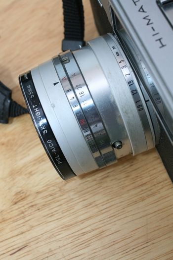 Minolta Hi-Matic 7   35mm Rangefinder Film MF Camera Rokkor-PF 45mm f/1.8 Lens JPN (working)