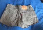 Levi's 501 short, grey, size 31/32