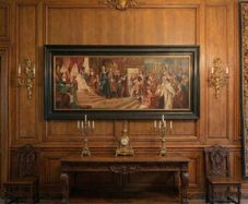 Old large painting