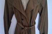 Michael Kors Belted Khaki coat S