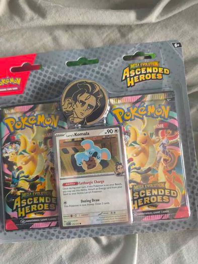 Pokemon Ascended Heroes Blisters
