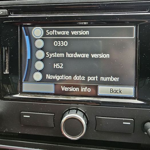 VW RNS 315 Radio Firmware Upgrade