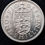 2 x 1953 Great Britain Reverse And Scotland Reverse Shillings Image 6